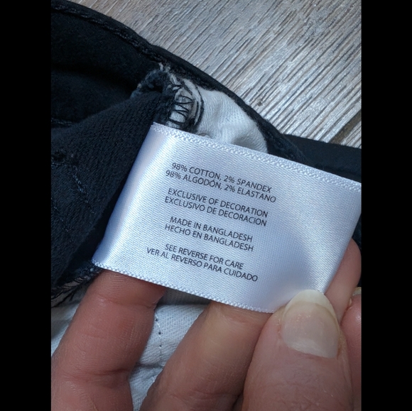 Banana Republic dark blue black casual pants EUC Mens 32x30 - Picture 4 of 5